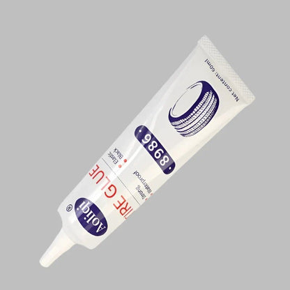 Réparation Pneu Crevé - CarTyreGlue™ - Blanc - Les Délires Auto